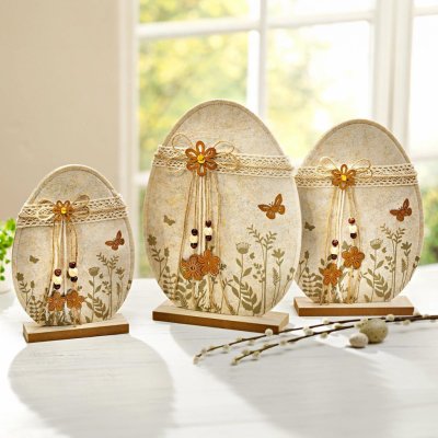 Weltbild Filcová velikonoční vajíčka Uovo, sada 3 ks – Hledejceny.cz