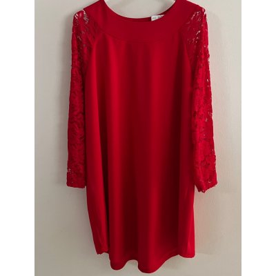 Společenské šaty Lace 2 Červená