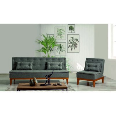 Atelier del Sofa Set Fuoco-TKM04-94216 Dark Grey – Zboží Mobilmania