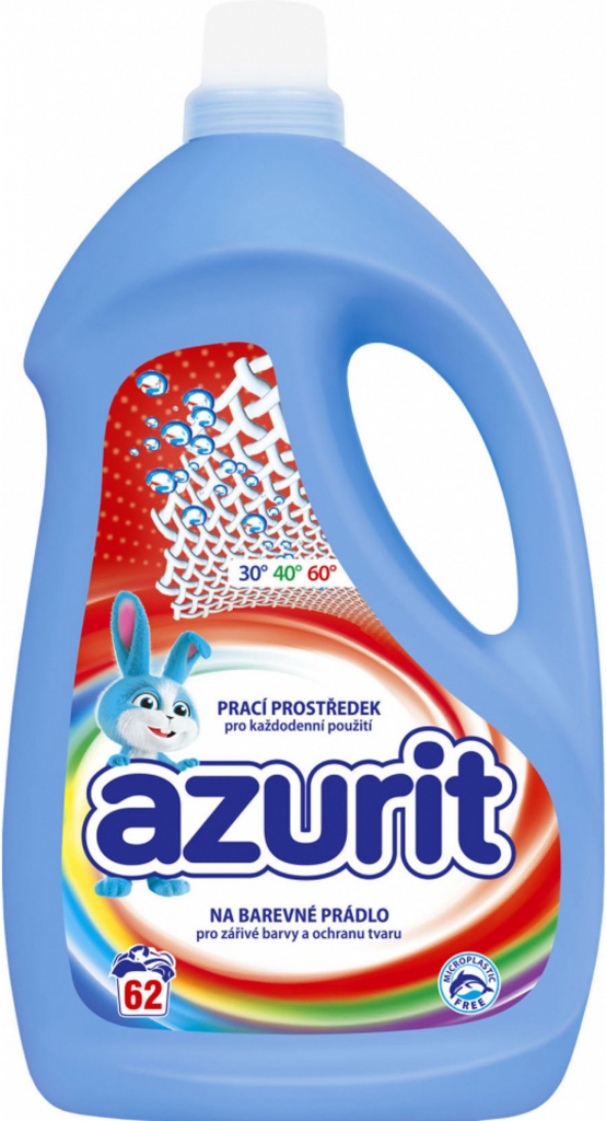 Azurit prací gel na barevné prádlo 62 PD 2480 ml