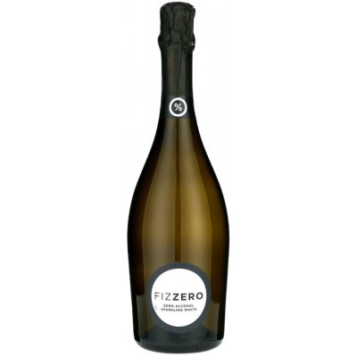 Fizzero Fizzero white non alcoholic sparkling Brut bílé Neročníkové 0% 0,75 l (holá láhev) – Zboží Dáma
