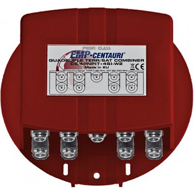 TV - SAT Slučovač EMP-Centauri C5/4PNP(T+4S)-W2 (P.107-W) – Zboží Živě