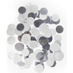 Vystřelovací konfety stříbrné 40 cm – Zboží Dáma