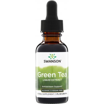 Swanson Green Tea Liquid Extract 29,6 ml – Hledejceny.cz