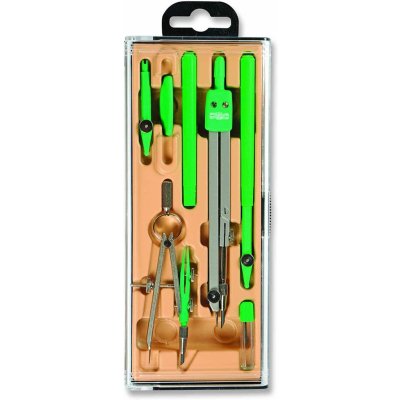 Koh-i-Noor Kovové kružítko 5904 7 dílná sada mix – Zboží Dáma