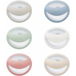 Nuk silikon šidítko MommyFeel 2 ks broskvová/krémová – Zboží Mobilmania