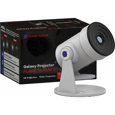 Bolong Projektor galaxie Meteor 8. gen, 10 kazet 4K, noční světlo, bílý – Zboží Mobilmania