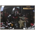 CurePink podložka na stůl Star Wars Hvězdné války Mandalorian TSEH375 – Zbozi.Blesk.cz