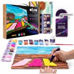 OKTO SENSORY ART výtvarná sada 30x40 cm Květinové záhony v Holandsku – Hledejceny.cz