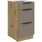 Stolarz-Lempert Kuchyňská skříňka Aria TA-AR - dolní 40 D 3S šuplíková PREMIUM BOX – Zboží Dáma