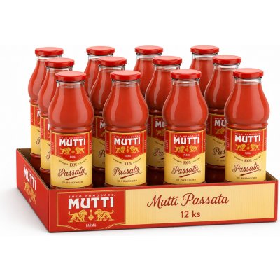 Mutti Passata rajčatové pyré 12 x 700 g – Hledejceny.cz