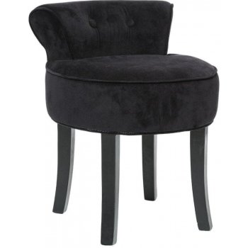 Atmosphera Židle, taburet, stolička, stolička s opěradlem černá