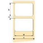 OEM samolepící etikety 50mm x 25mm, termoetikety , cena za 2000 ks - LBL050025TB_kotouc – Zboží Živě