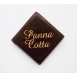 Čokoládová dekorace - Panna Cotta čtverečky – Zboží Dáma