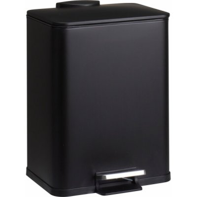 Bathroom Solutions Kovový odpadkový koš DELTA, černý, 20 l černá – Hledejceny.cz