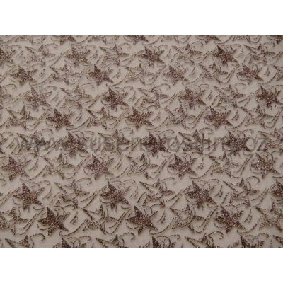 susenerostliny.cz vánoční organza N1280 hnědá 36cm x 10y – Hledejceny.cz