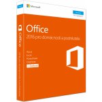 Microsoft Office 2016 pro domácnosti a podnikatele CZ, elektronická licence, T5D-02737, druhotná licence – Zboží Mobilmania