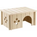 Ferplast SIN dřevěný domeček pro drobná zvířata L 34,5 x 24 x 16,5 cm – Hledejceny.cz