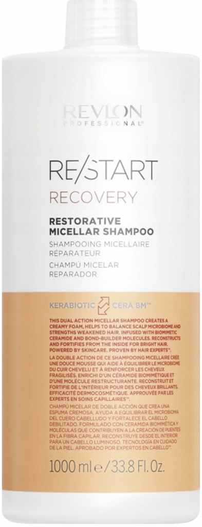 Revlon Restart Recovery Restorative Micellar Shampoo 1000 ml