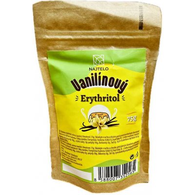 Najtelo Vanilinový Erythritol 75g – Zboží Mobilmania