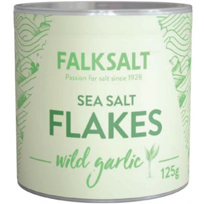 Falksalt Mořská vločková sůl česneková 125 g