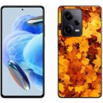 Pouzdro mmCase Gelové Xiaomi Redmi Note 12 Pro+ 5G - javorové listy – Zboží Živě