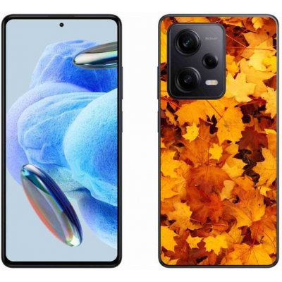 Pouzdro mmCase Gelové Xiaomi Redmi Note 12 Pro+ 5G - javorové listy – Zboží Živě
