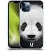 Pouzdro a kryt na mobilní telefon Apple Pouzdro Head Case Apple iPhone 12 / 12 Pro TVÁŘ PANDA