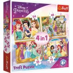 TREFL Disney princezny: Šťastný den 4v1 35,48,54,70 dílků – Hledejceny.cz