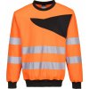 Pracovní oděv Portwest HI-VIS PW277 Reflexní mikina HV oranžová/černá