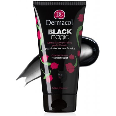 Dermacol Black Magic detoxikační slupovací černá maska 150 ml – Zboží Dáma