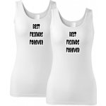 Povidlo cz tílka pro kamarádky BFF best friends forever Bílá – Hledejceny.cz