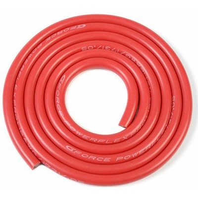 GForce Kabel se silikonovou izolací Powerflex 12AWG červený 1m – Zboží Mobilmania