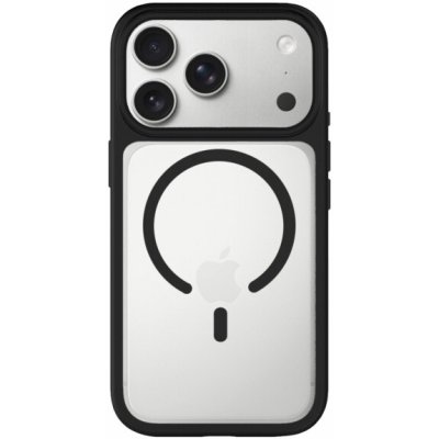 AppleKing matný kryt s barevným rámečkem a MagSafe pro iPhone 17 Pro Max - černý – Hledejceny.cz