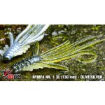 RedBass Nymfa XL 130 mm Silver-Olive – Zboží Mobilmania