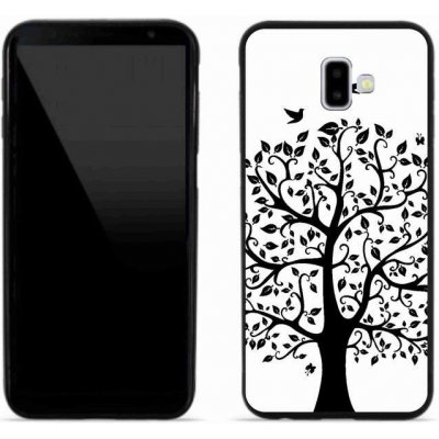 Pouzdro mmCase Gelové Samsung Galaxy J6 Plus - černobílý strom