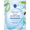 Pleťová maska Nivea Skin Moisture hydratační textilní pleťová maska 1 ks