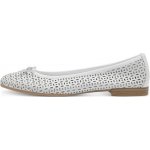 Tamaris 22116-41 dámské baleriny white struct. – Zboží Dáma