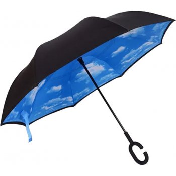 Blooming Brollies Edioclo deštník dámský černo modrý
