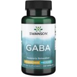 Swanson GABA Kyselina Gama Aminomáselná 500 mg 100 kapslí – Hledejceny.cz