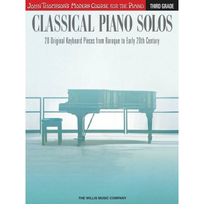 Classical Piano Solos Third Grade John Thompson's Modern Course filmov noty na klavír 978209