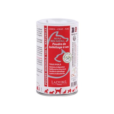 Ladybel France Suchý kartáčkový šampon 120 g – Zboží Mobilmania