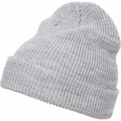 Flexfit Dlouhá pletená čepice 1545K heather grey – Zboží Mobilmania