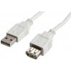 usb kabel Value 11.99.8949 USB 2.0 A-A, 1,8m, bílý/šedý