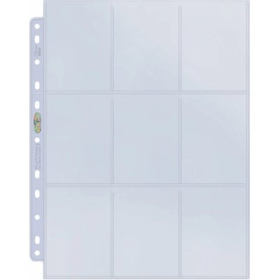 Ultra Pro Platinum 9 Pocket Page A4 stránka do alba – Zboží Dáma