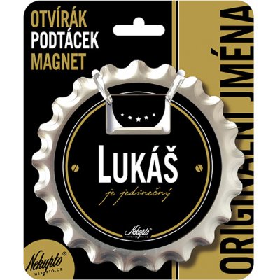 Nekupto Otvírák na pivo, podtácek se jménem Lukáš V.I.P. – Hledejceny.cz