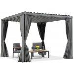 Garden Point Zahradní pergola Madera Premium 3x4m antracitová – Zboží Dáma