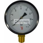 Thermis Manometr standardní 312 spodní ø100 mm, M20x1,5, 0-16 bar 31216barM20 – Zbozi.Blesk.cz