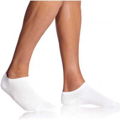 Bellinda Krátké pánské bambusové ponožky BAMBUS AIR IN-SHOE SOCKS bílá – Zboží Mobilmania