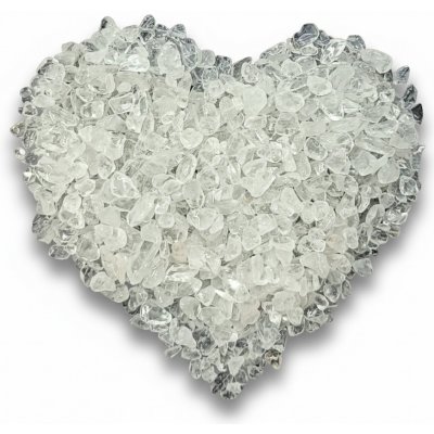 Přírodní tromlované minerály Křišťál 3-12 mm – Zbozi.Blesk.cz